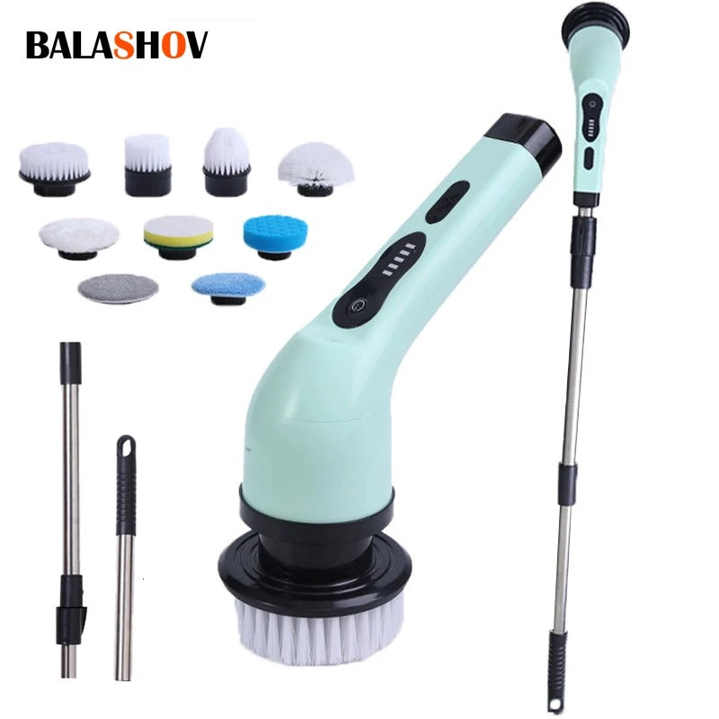 Brosse de nettoyage électrique 9 en 1