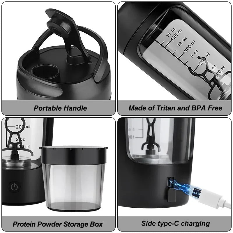 Bouteille Shaker électrique Portable