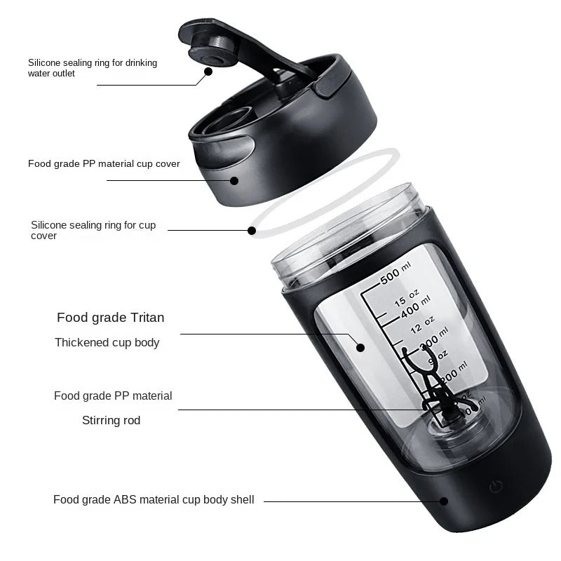 Bouteille Shaker électrique Portable